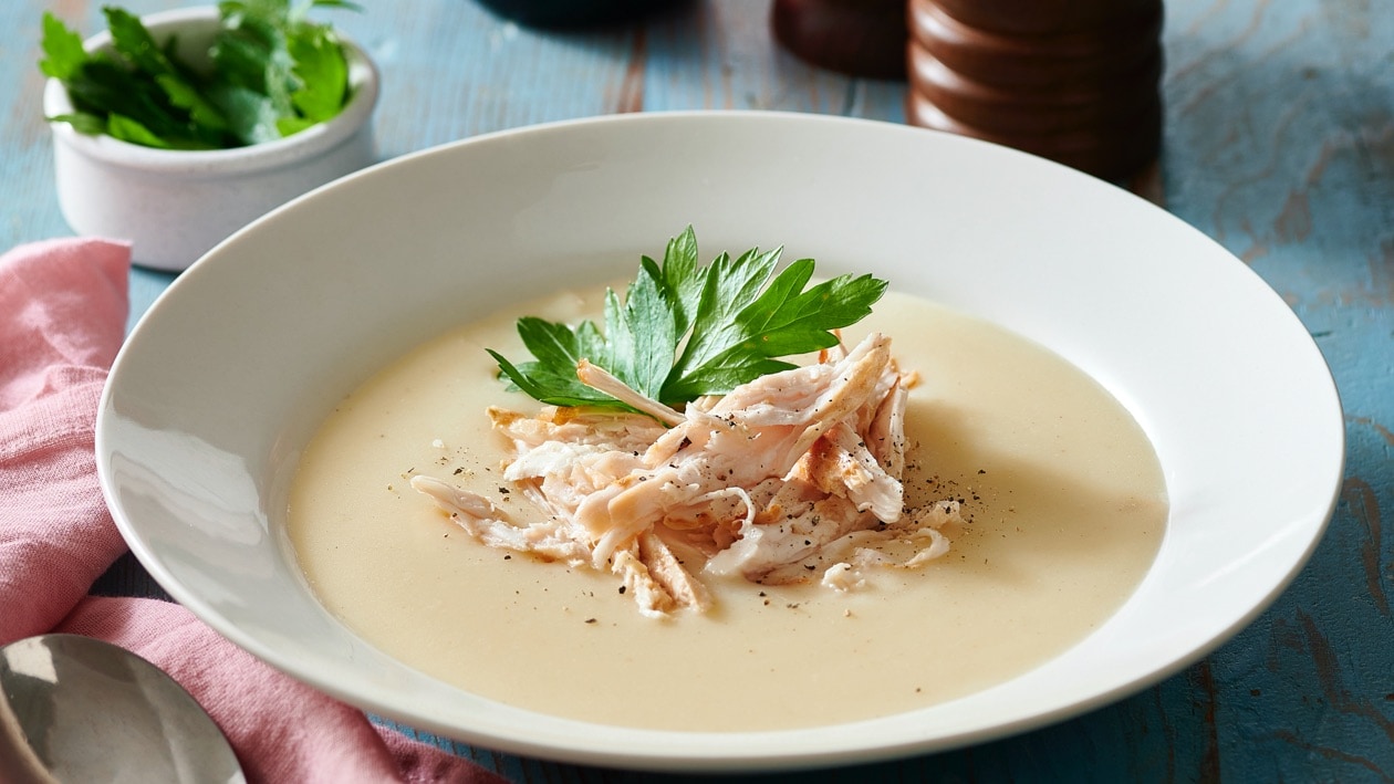 Smoked Chicken and Cauliflower Soup – Recipe