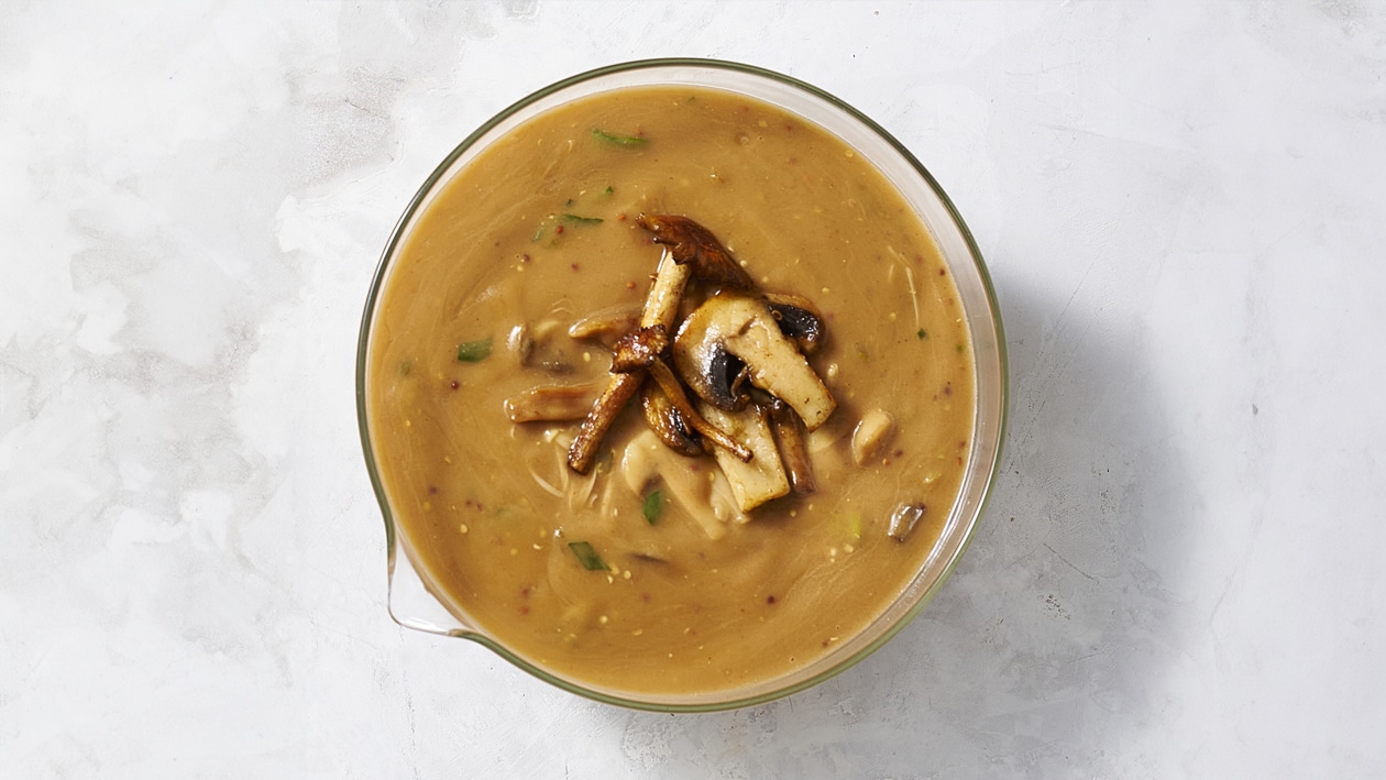 Tarragon, Mustard and Mushroom Gravy – Recipe