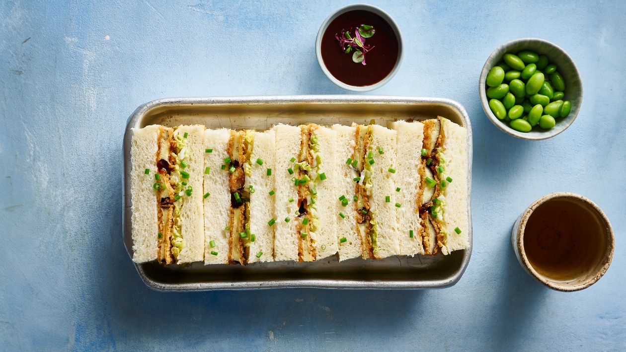 Japanese Eggplant Katsu Sandwich – Recipe