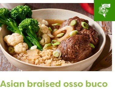 Asian braised osso buco Asian braised osso buco
